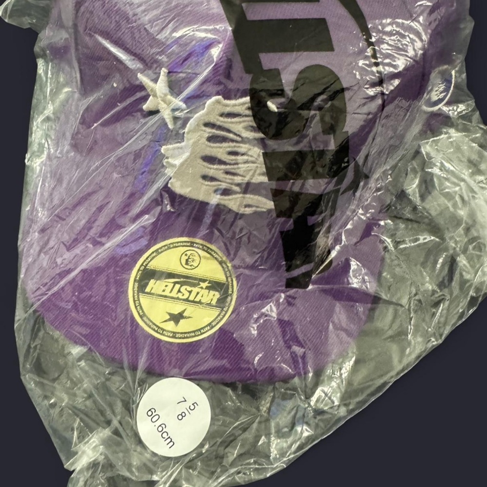 Hellstar Purple Fitted Cap - image 3